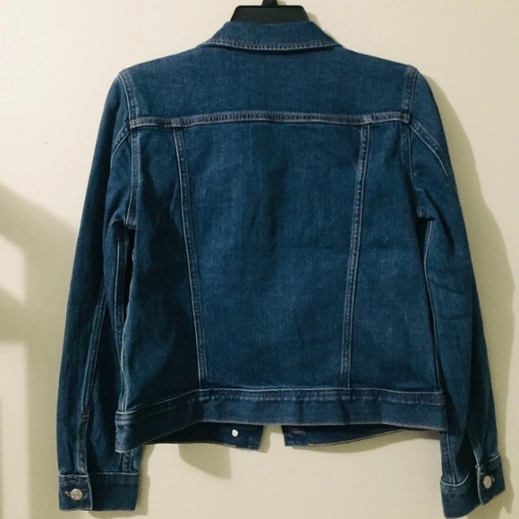 JCrew denim jacket. Brand new with tags. Pristine condition. - Picture 6 of 9